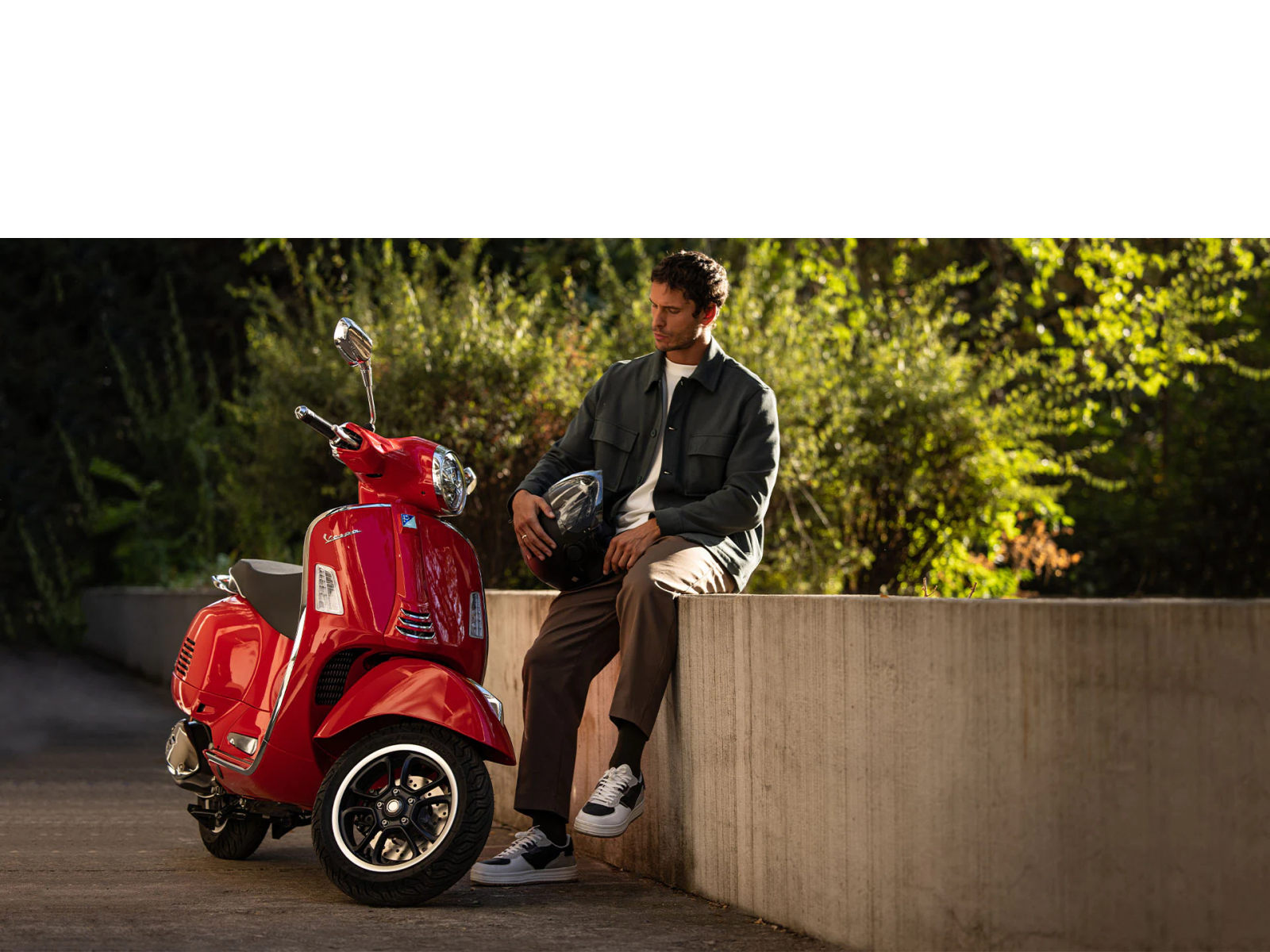 Мотороллер VESPA GTS Super 125, 2023, красный
